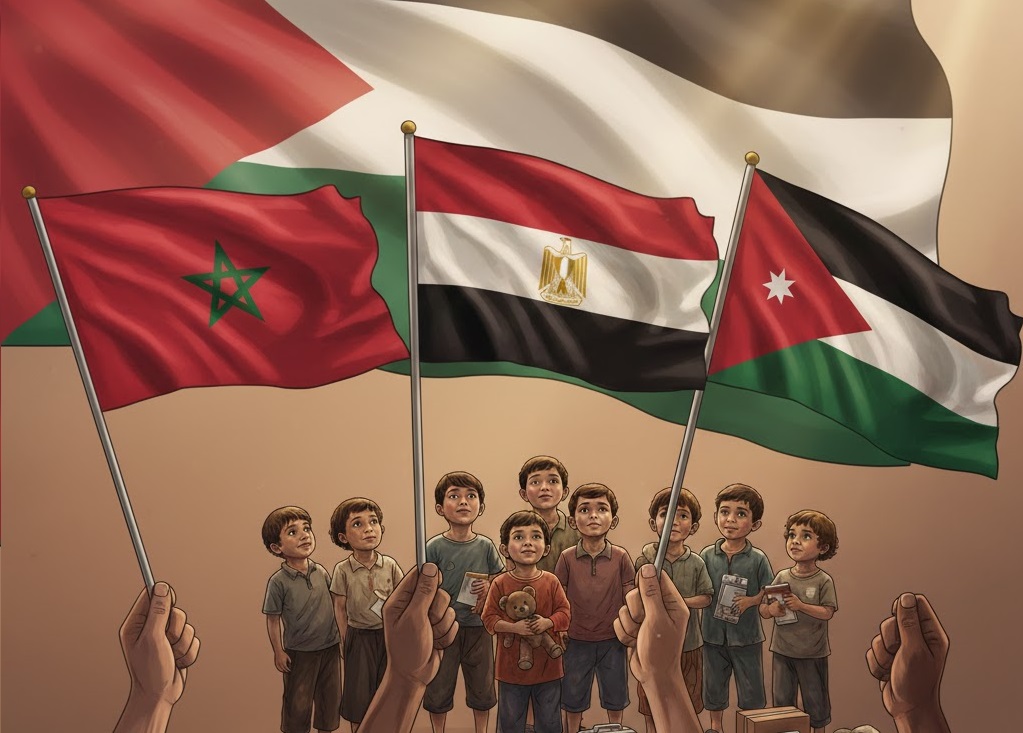 المغرب ومصر والأردن يدعمون الفلسطينيين في غزة بينما الجزائر تكتفي بالشعارات – المساعدات الإنسانية والتضامن العربي