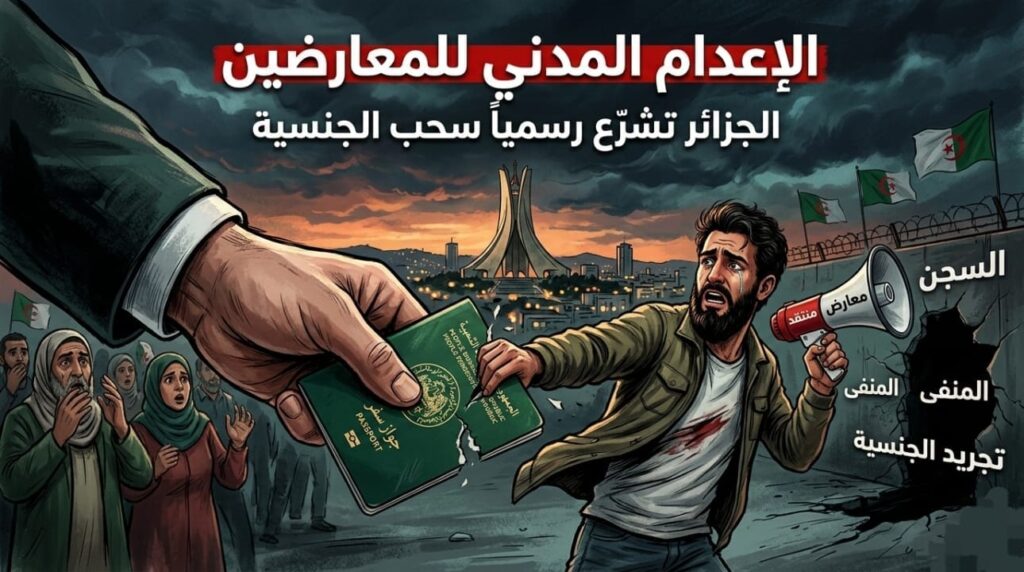 ليس السجن ولا النفي.. عقوبة جديدة و”مرعبة” تنتظر المعارضين الجزائريين!