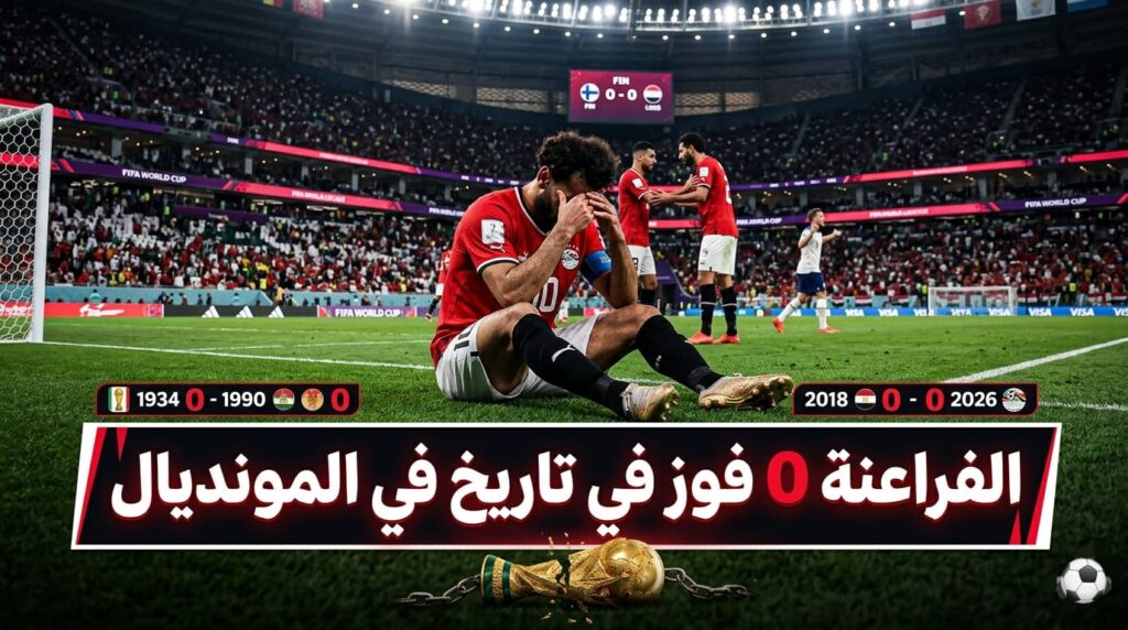 المونديال لا يكذب.. كيف كشفت كؤوس العالم ‘المستوى الهزيل’ للمنتخب المصري وتاريخه الخالي من الانتصارات؟