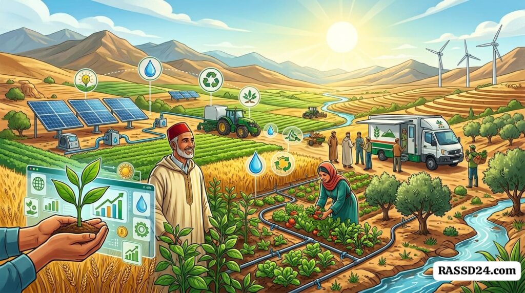 ليس مجرد بنك.. كيف يمول القرض الفلاحي “حرب المغرب” ضد التغيرات المناخية وندرة المياه؟