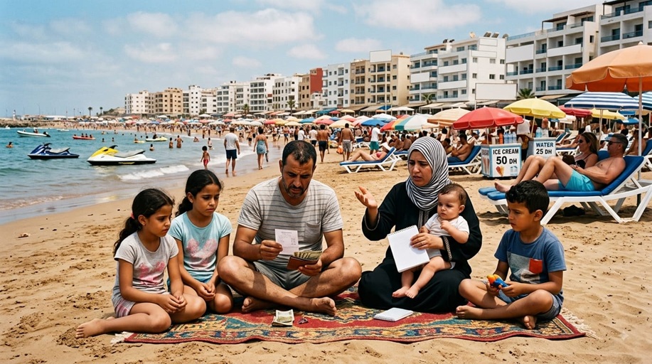 هل أصبح الاصطياف في المغرب أغلى من السفر إلى الخارج؟.. بالأرقام: أين تذهب ميزانية الأسرة المغربية؟